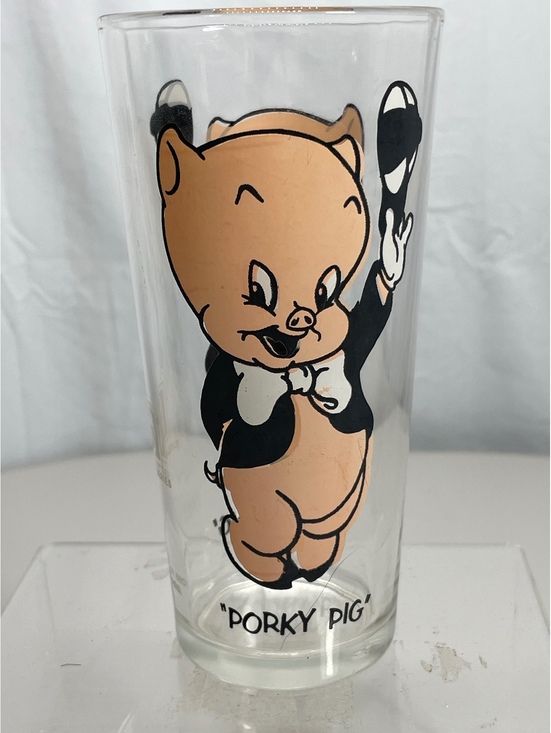 Pepsi Other - Vintage 1973 Pepsi Collector Series Porky Pig Glass